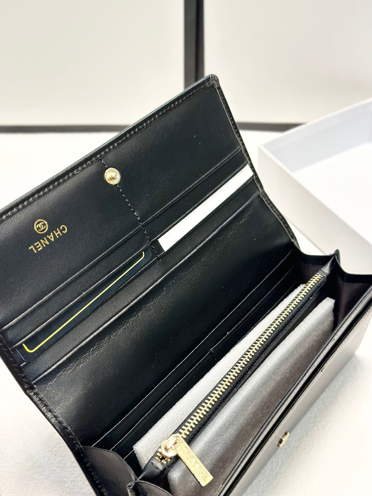 cc new arrival leather wallet size: 19*10 cm