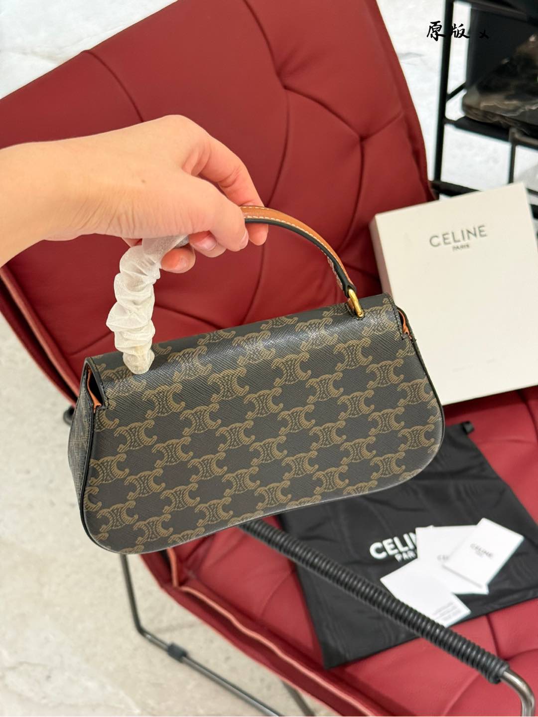 Ce new arrival TEENLOLA handle case bag size: 22*11*5cm