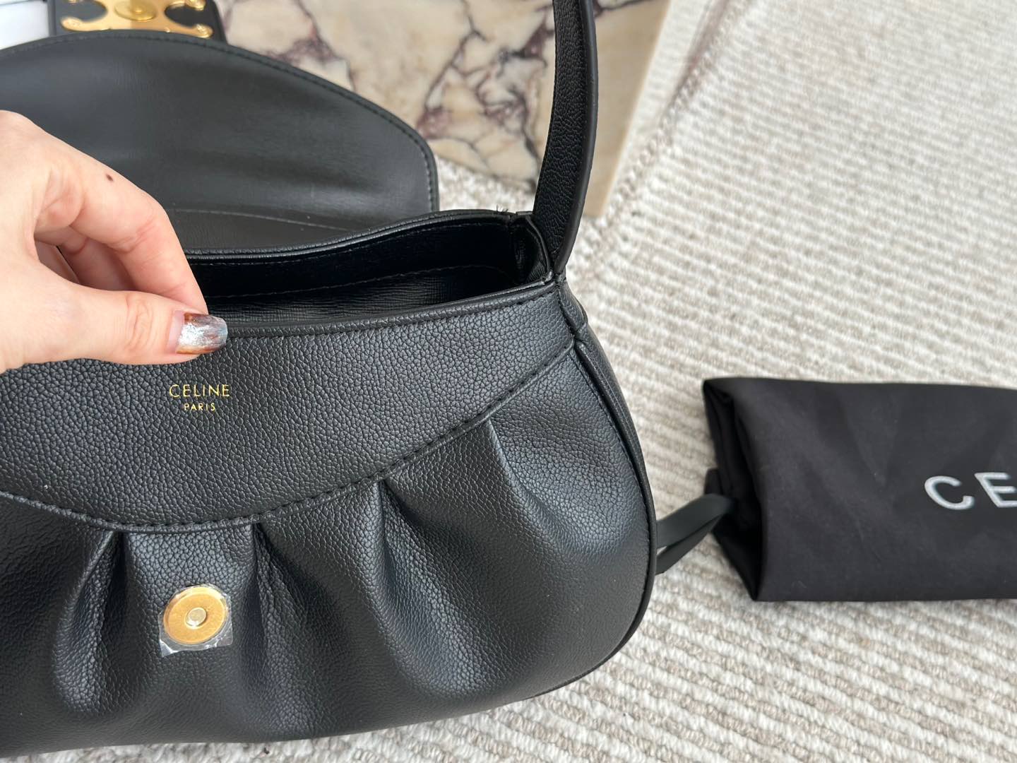 Ce new arrival 2025 hobo bag size: 30*16cm