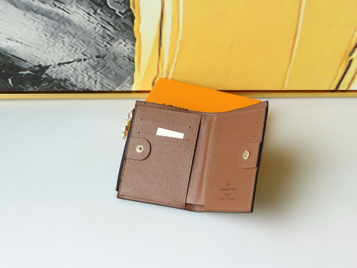 Louis new arrival MPortefeuille Lisa wallet size: 11.5*9 cm