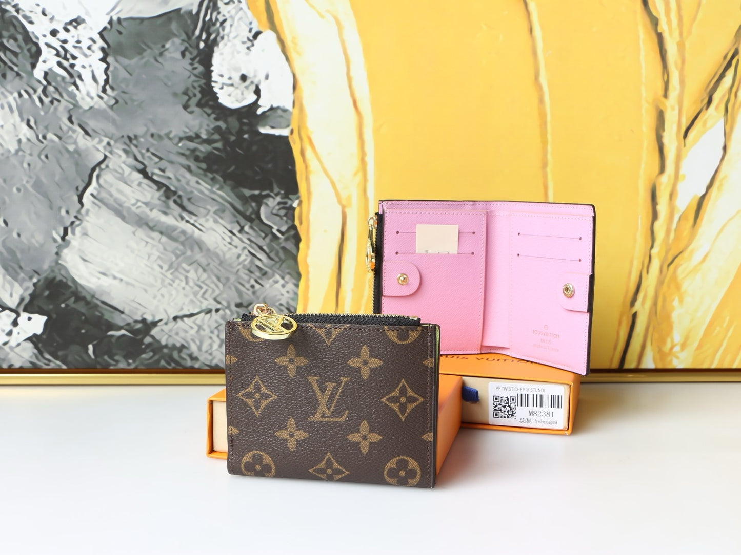 Louis new arrival MPortefeuille Lisa wallet size: 11.5*9 cm