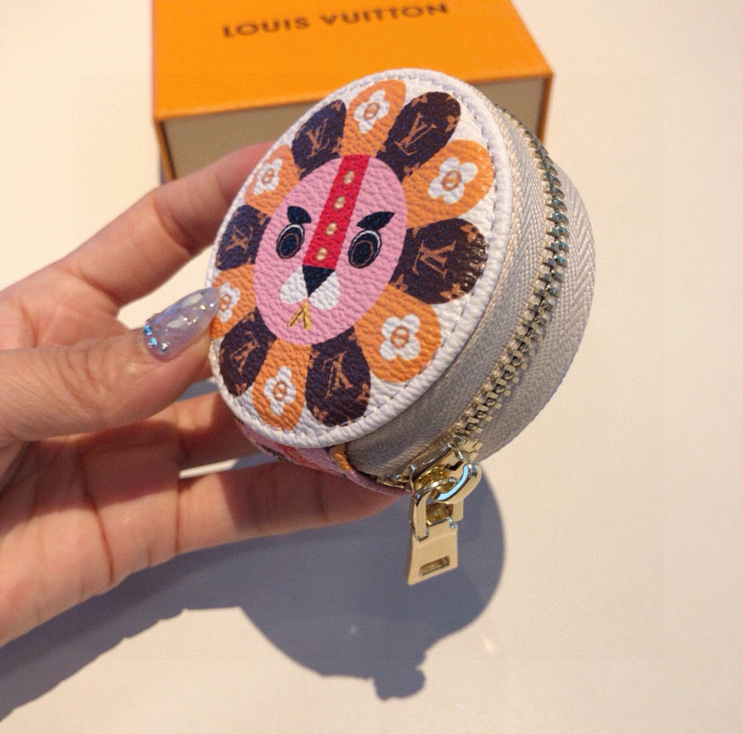 Louis new arrival coin earphone bag