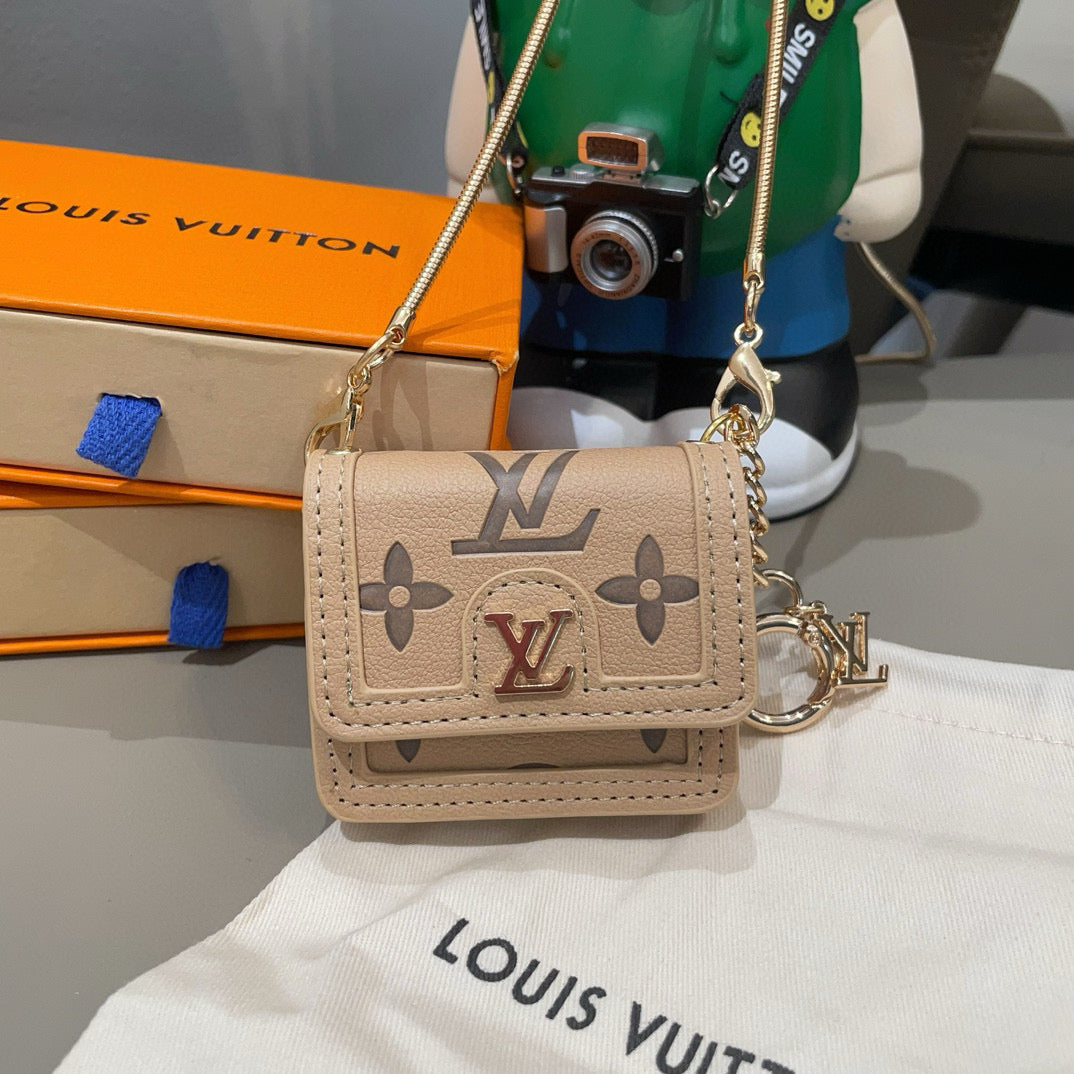 Louis new arrival coin earphone bag wallet 002