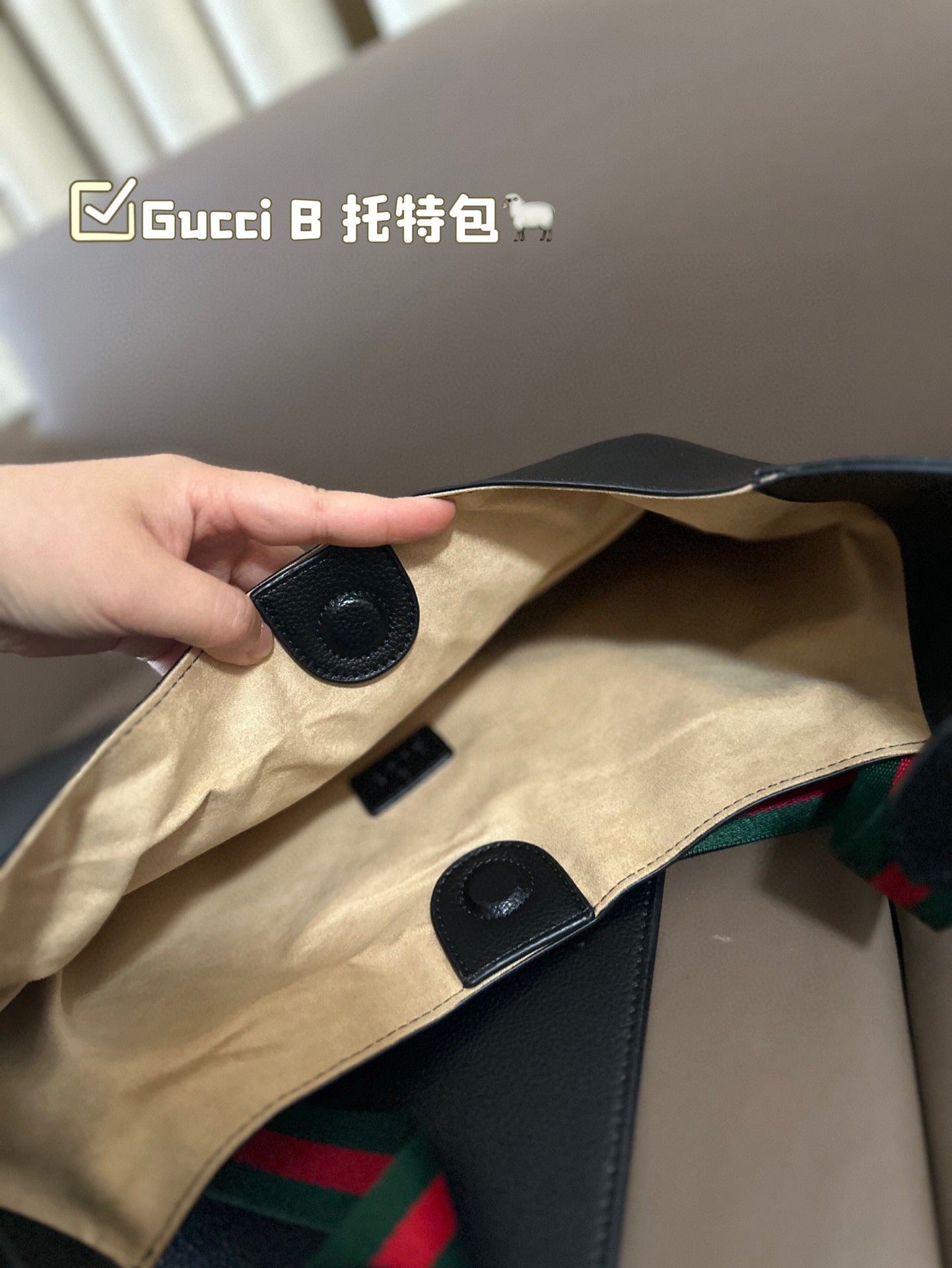 GG B new arrival tote bag size:  50*32 cm