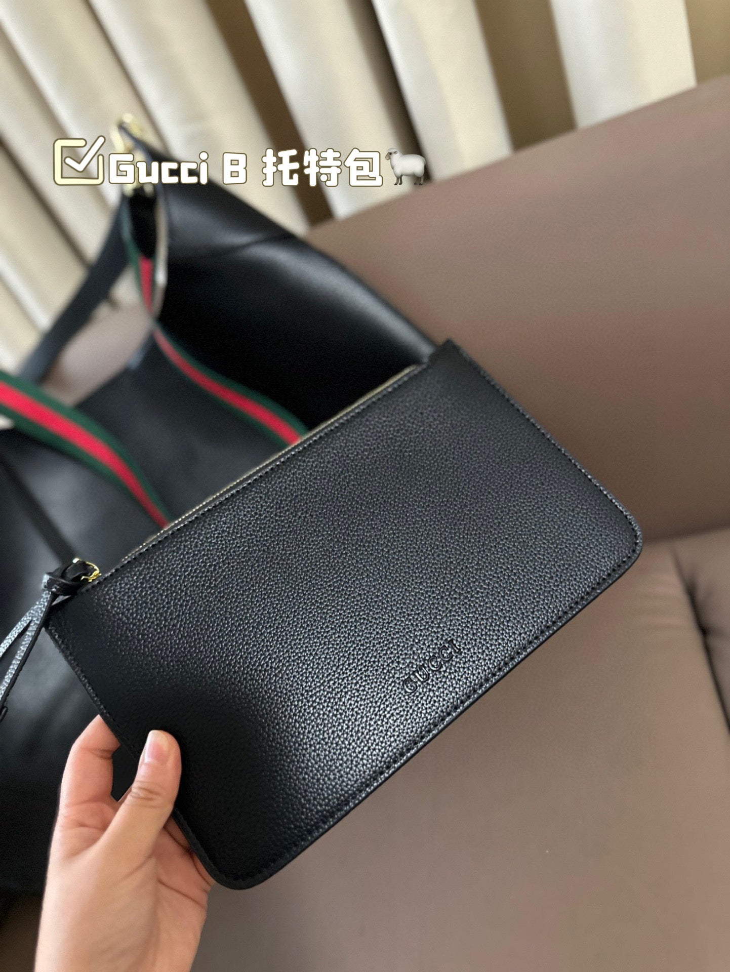 GG B new arrival tote bag size:  50*32 cm