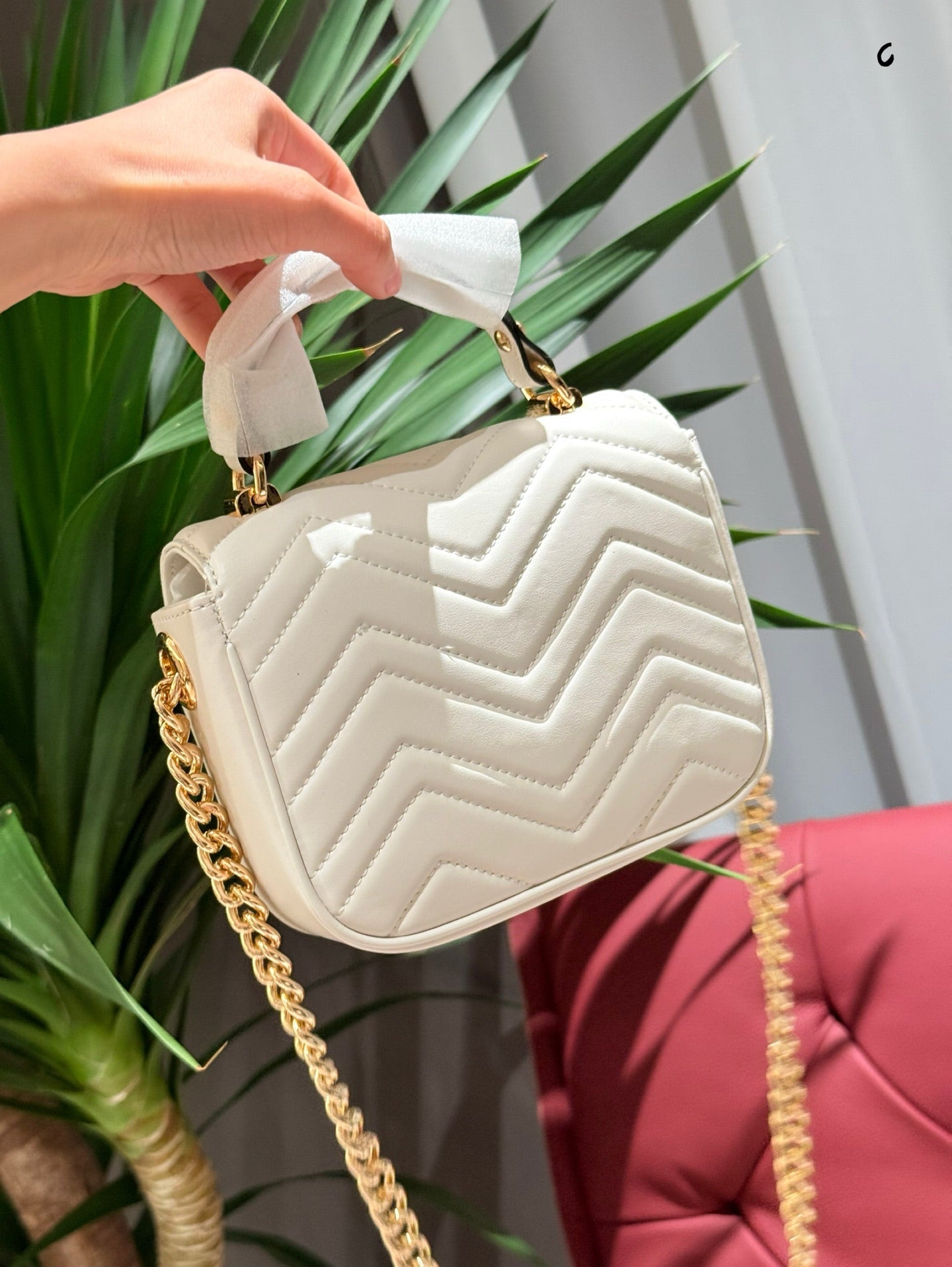 Gg new arrival Marmont bag size: 17 cm