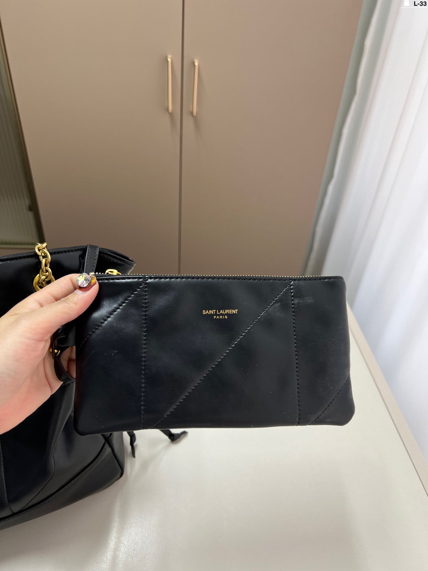 Y new arrival jamie large pochon tote bag size: 33 cm