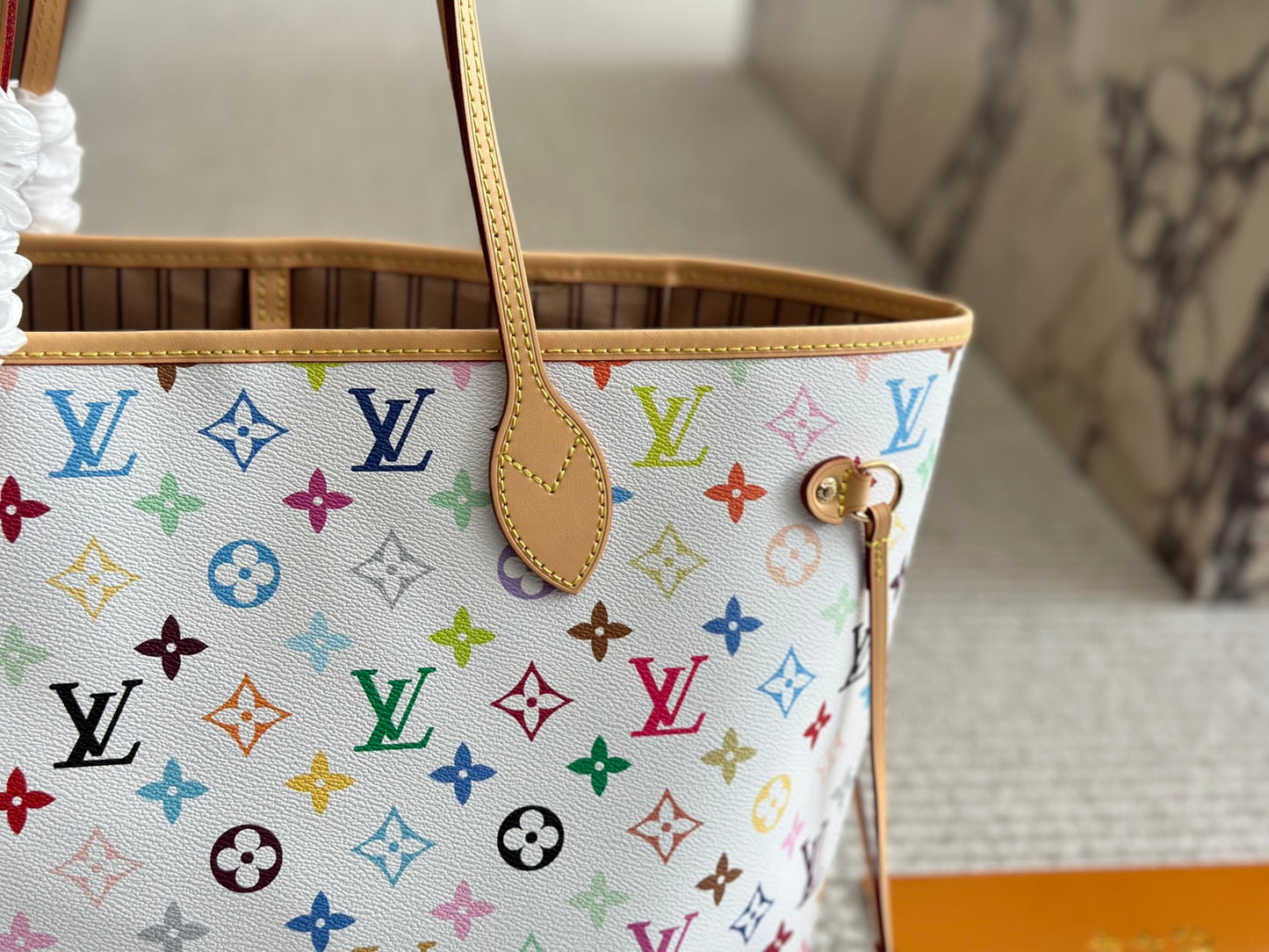 Louis new arrival neverfull N41605 bag size: 32*29*17 cm