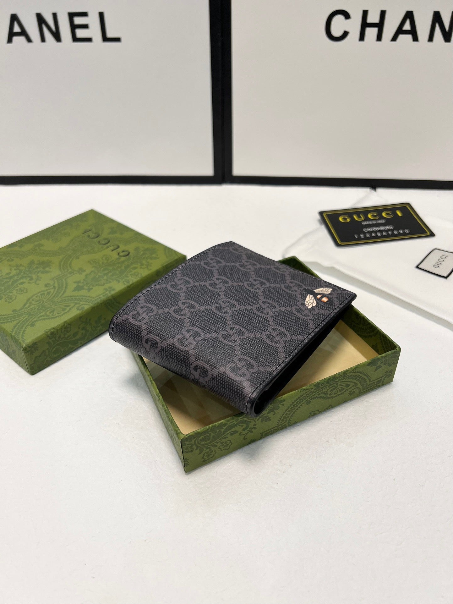 Gg new arrival wallet 451268 size:11*10 cm