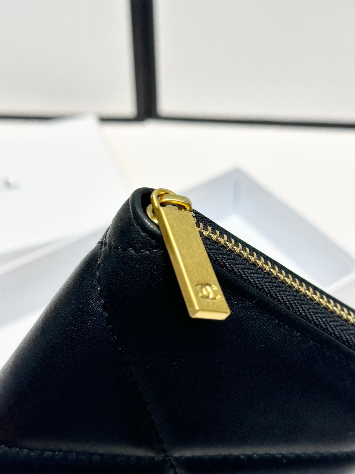 Cc new arrival leather wallet size: 19*10 cm