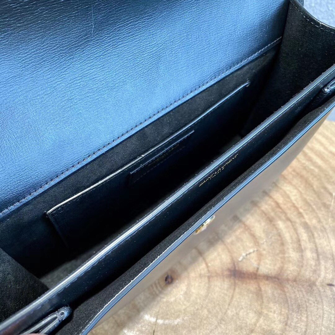 Y MEDIUM SUNSET SATCHEL IN SMOOTH LEATHER