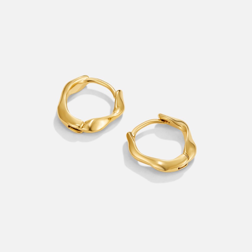 Lala Twisted Hoop Earrings