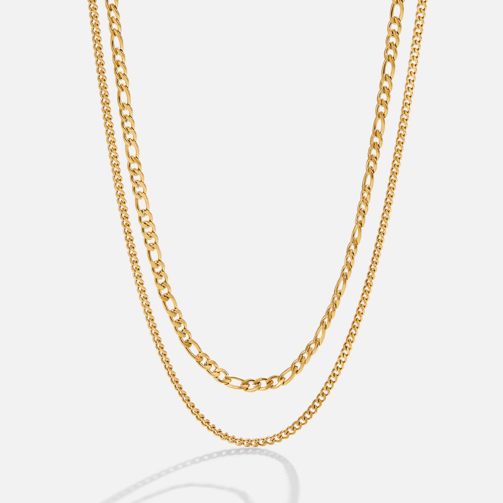 Mirabel Double Chain Necklace