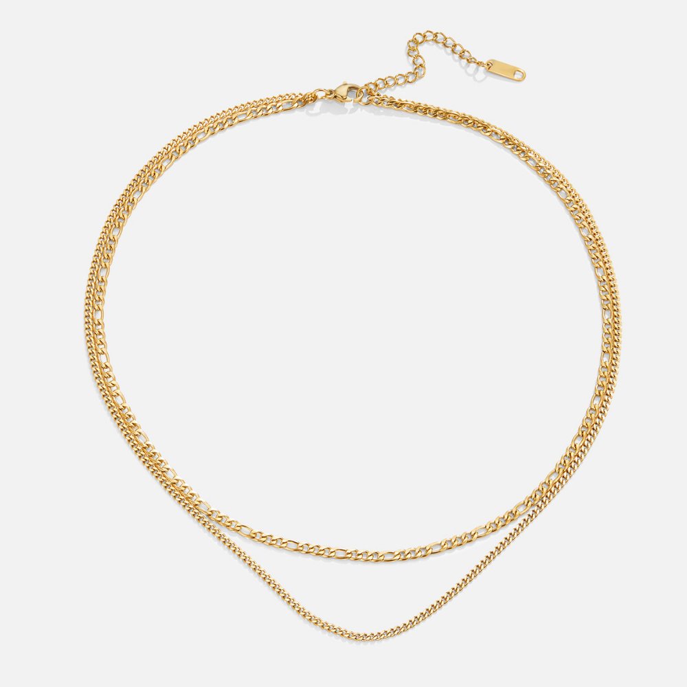 Mirabel Double Chain Necklace