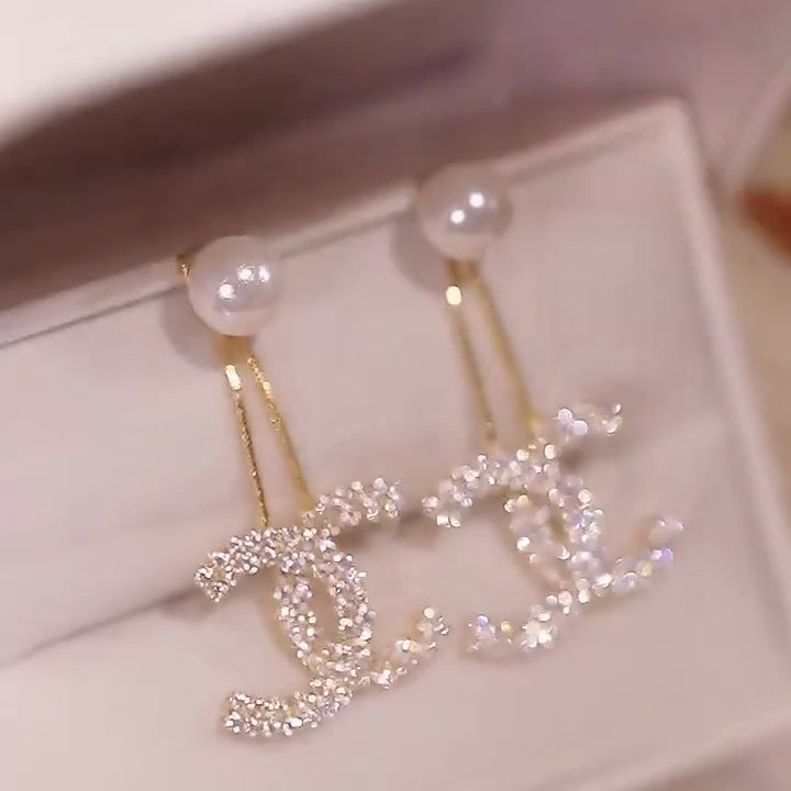 NO.4 Double C earrings