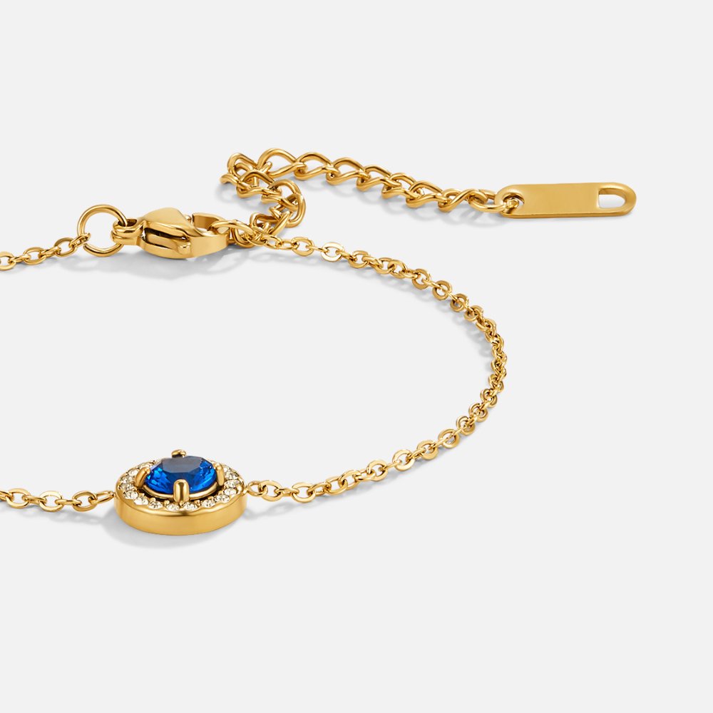 Ocean Blue Crystal Bracelet