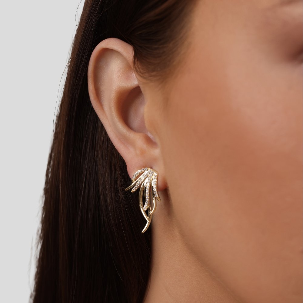 Odette Crystal Drop Earrings