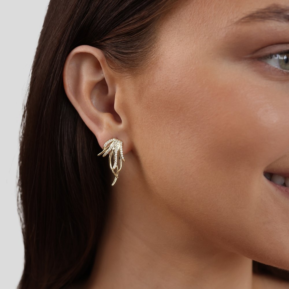 Odette Crystal Drop Earrings