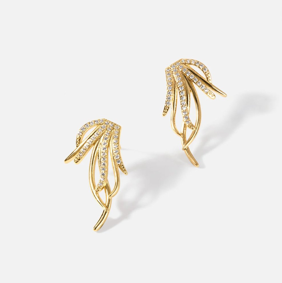 Odette Crystal Drop Earrings