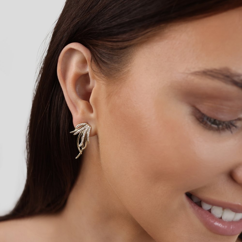 Odette Crystal Drop Earrings
