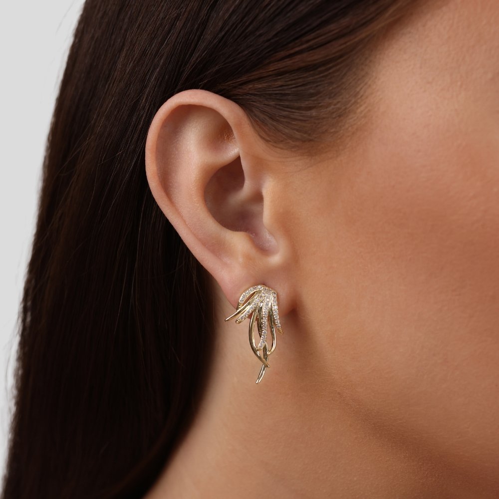Odette Crystal Drop Earrings