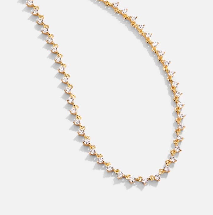 Ria Crystal Chain Necklace
