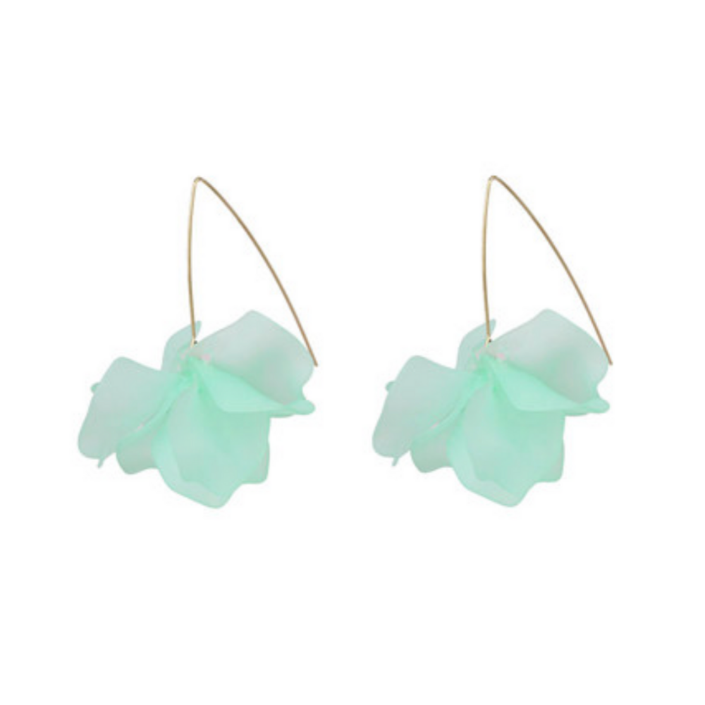 Bohemia Drop Flower Earrings