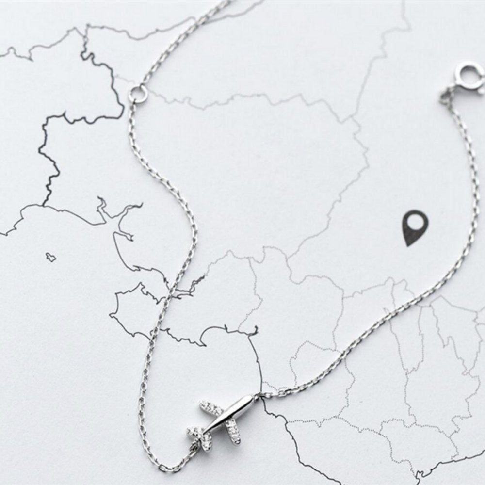 Adventurer Sterling Silver Travel Bracelet