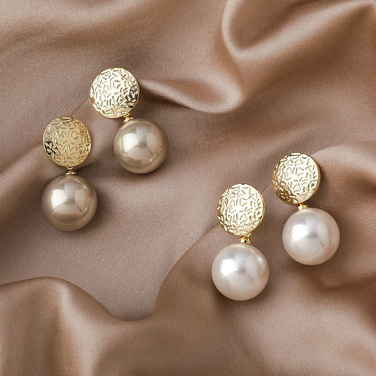 Ava Pearl Drop Earrings