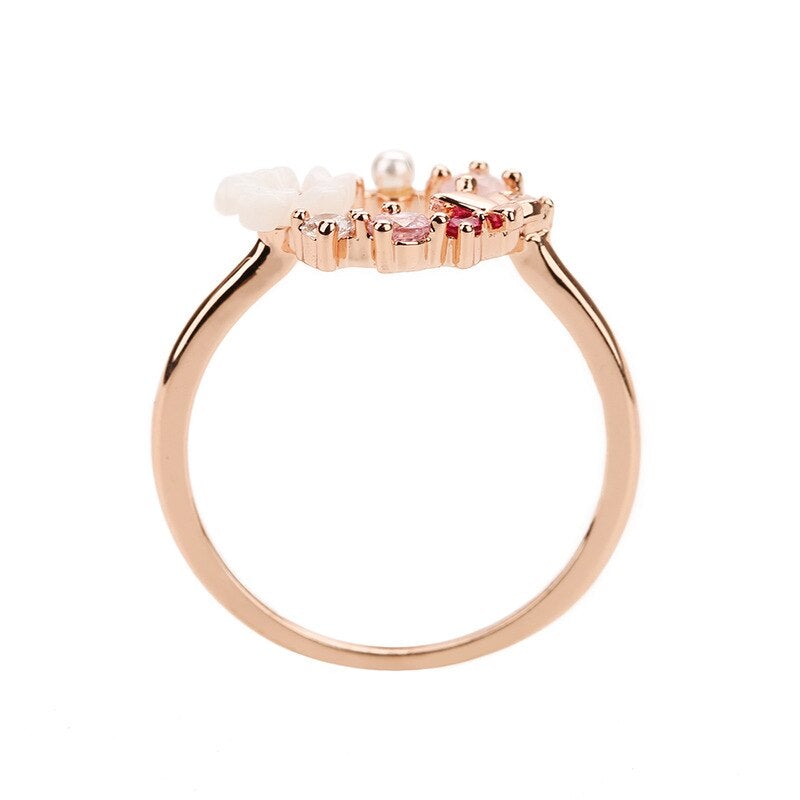 'Away With The Butterflies' Ring