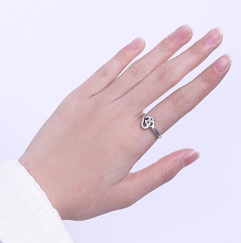 Balmora Sterling Silver OM Ring