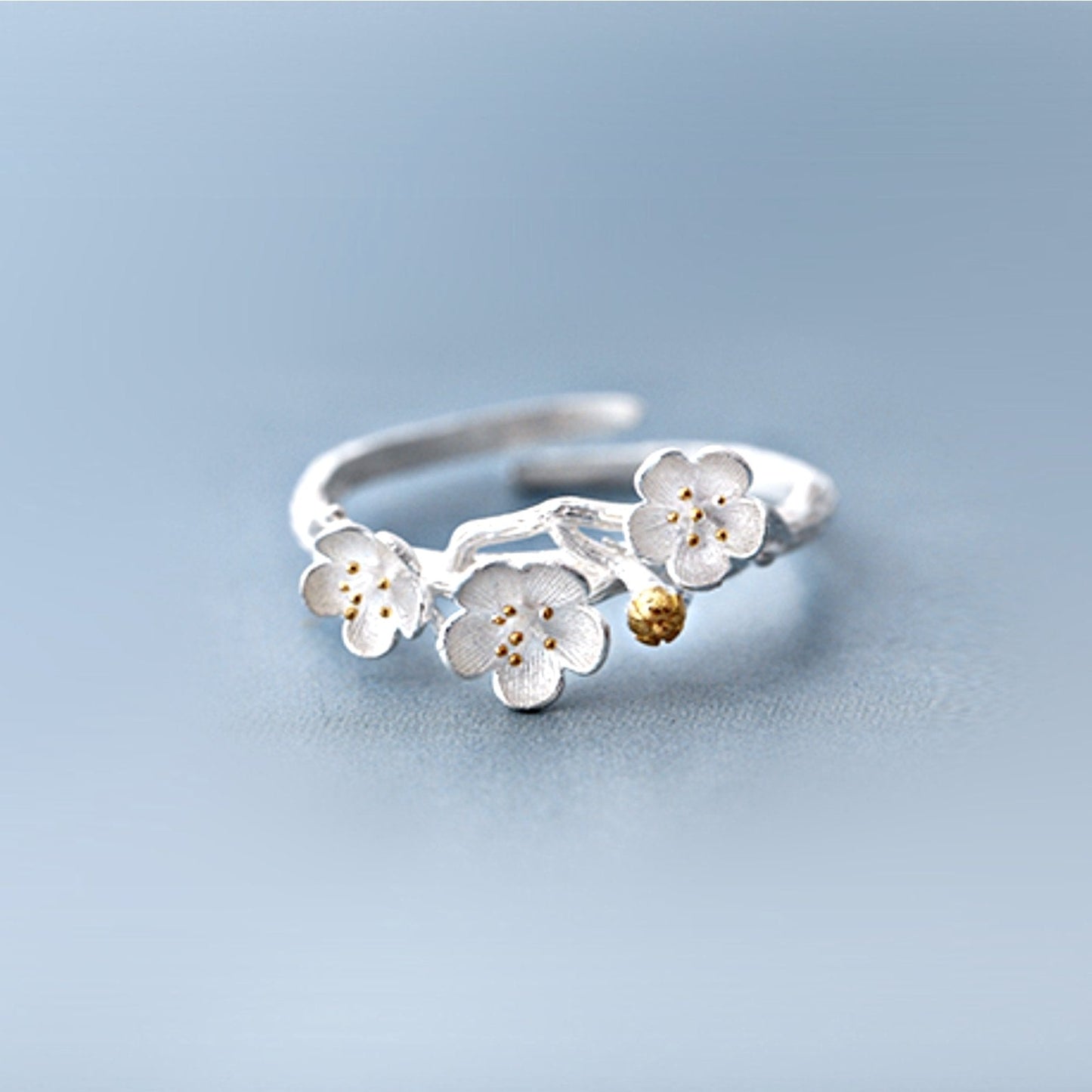 Blooming Cherry Blossom Ring