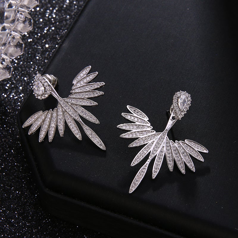 Crystal Marquise Drop Earrings