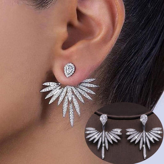 Crystal Marquise Drop Earrings