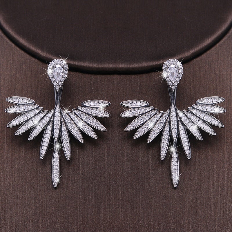 Crystal Marquise Drop Earrings