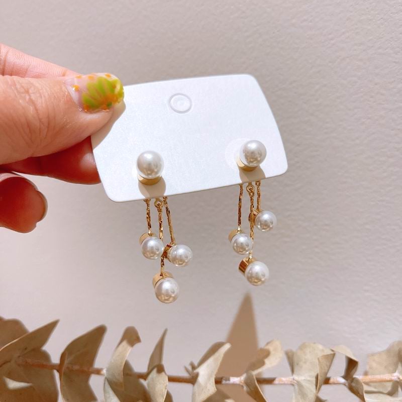 Crystal & Pearl Romance Earrings