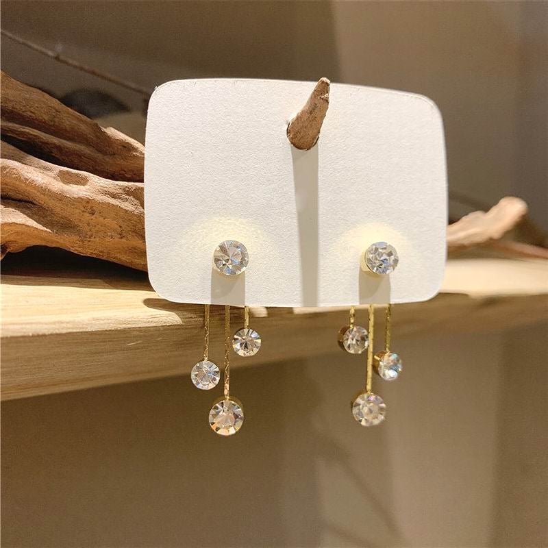 Crystal & Pearl Romance Earrings