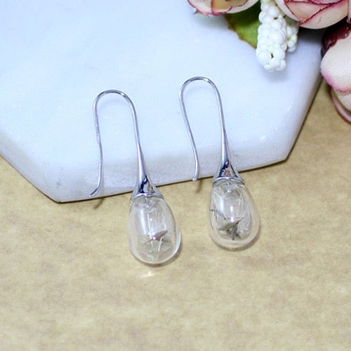 Forever Dandelion Wish Earrings