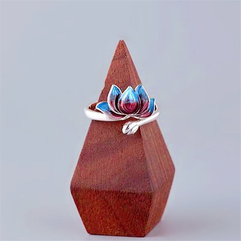 Lotus 925 Sterling Silver Ring
