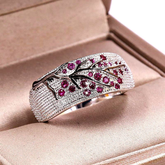 Anneau d'arbre en cristal 'New Beginnings'