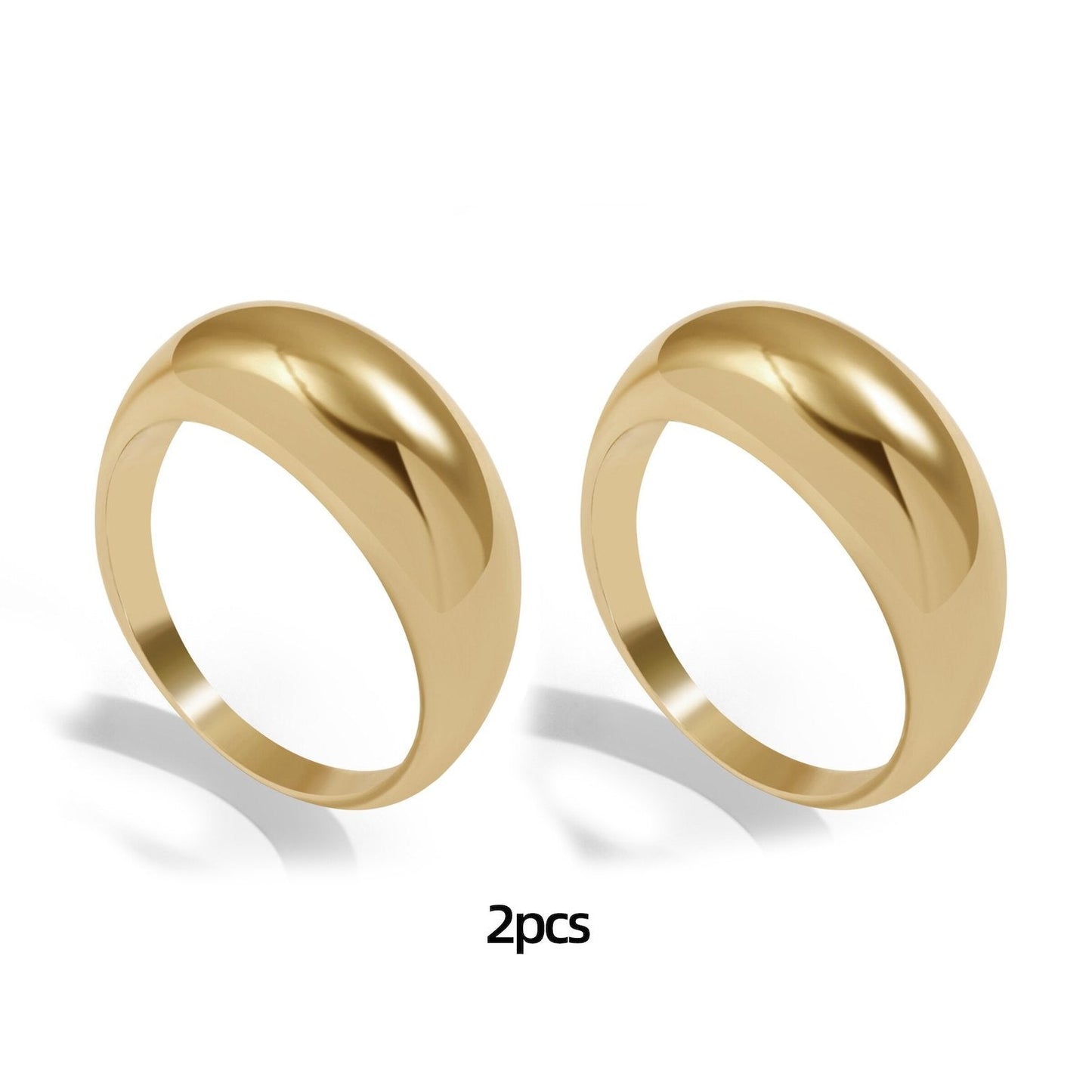 'Stack It' Gold & Silver Rings